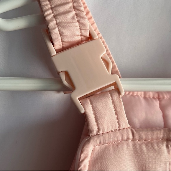 Kid's Carter's Light Pink Ski Bib - Picture 9 of 9